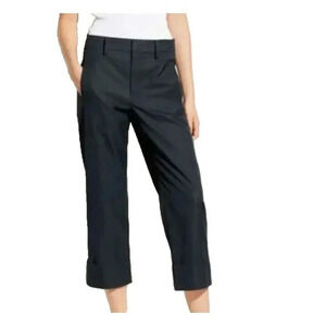 VINCE Women's dark blue  Wide Cuff Cropped Slouch Pants size 4 VINCE.